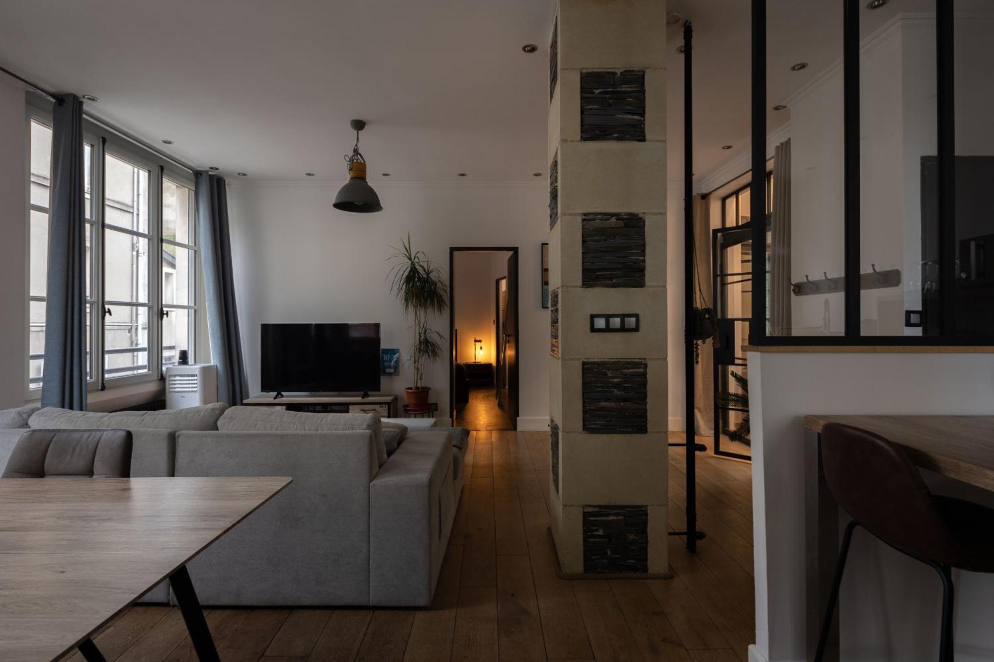 Appartement Spacieux Au Coeur D'Angers Etage 1 - 6 Personnes Exteriör bild